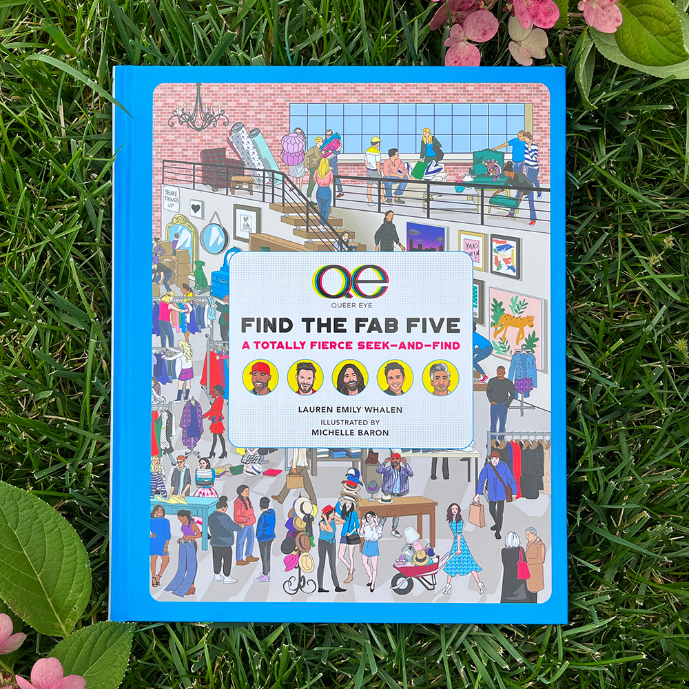 Queer Eye Find the Fab Five Seek and Find Illustrations